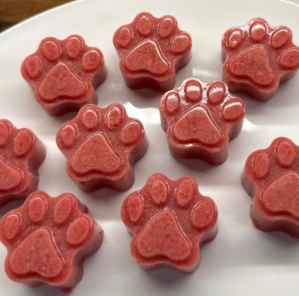 Gomitas de remolacha con pollo